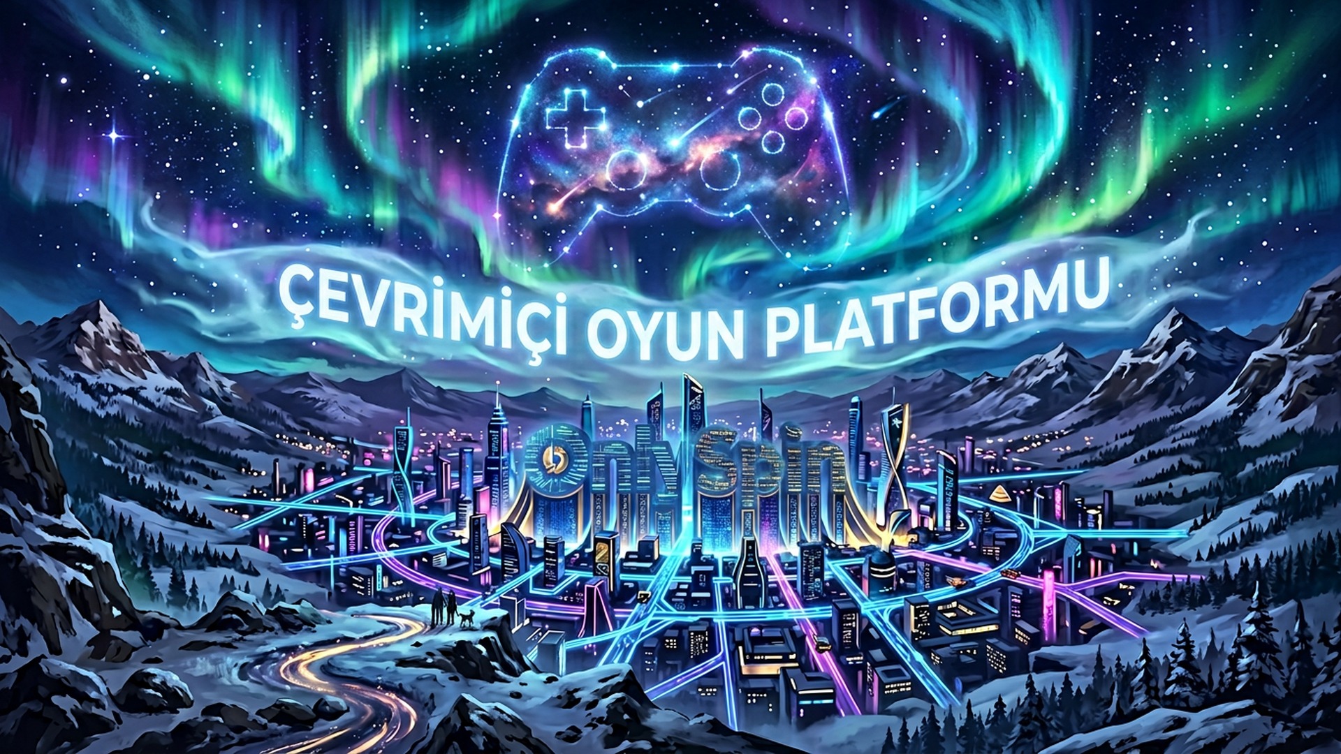 OnlySpin online oyun platformu arka plan görseli